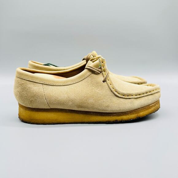 Clarks original suede Wallabee lace up shoes - Picture 1 of 11